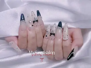ネイル MxS Nail 【長さだし/フィルイン/マグネット/ワンホンネイル/韓国ネイル/パラジェル】所属・M×S Nail みなのネイルデザイン