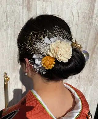 ヘアアレンジ 岡村 真子のヘアスタイル