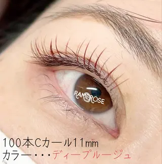 マツエク・マツパ アイラッシュサロン ラメローズのマツエク・マツパデザイン