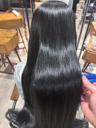 セミロング うる艶/ブラウン🥣 RYOTA❣️のヘアスタイル