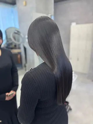 ロング number天王寺 ほたるのヘアスタイル