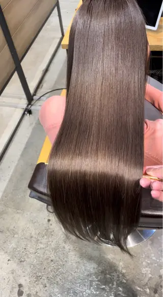 ロング HANARE by youres hair 神楽坂所属・神楽坂/縮毛矯正/ 髪質改善/香村優弥のヘアスタイル