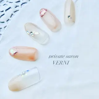 ネイル 自爪育成ネイルサロン ヴェルニのネイルデザイン