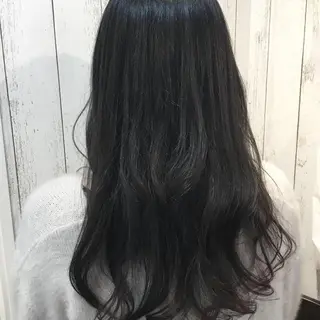 ロング カラー パーマ embrace エンブレイスのヘアスタイル