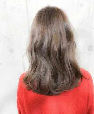 ロング カラー 北條 優輝のヘアスタイル