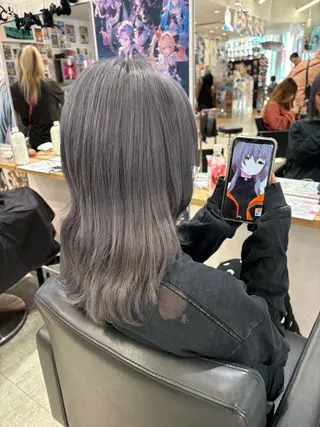 ロング カラー 推しカラー*.✦ ミク✦.*のヘアスタイル