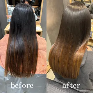 ロング 心斎橋🤍inity KIKOのヘアスタイル