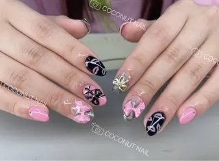 ネイル 神田 ココナッツのネイルデザイン