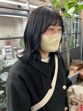 ミディアム maho/ブリーチ なし垢抜けカラー♡のヘアスタイル