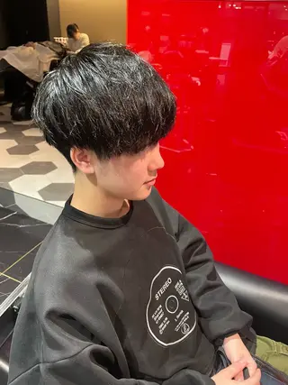 メンズ 森 亜紗美のヘアスタイル