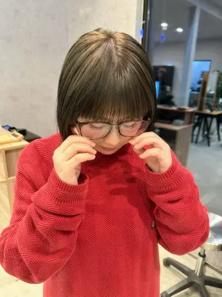 カラー 透明カラー/レイヤー misaki °＊のヘアスタイル