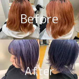 ショート カラー ヘアケアベースウィズ所属・柳川 玲也のヘアスタイル