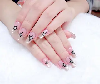 ネイル 長さだし/持込/ ins風ネイル/Umのネイルデザイン