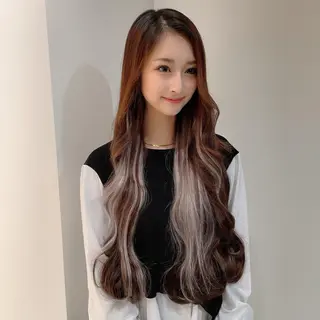 ロング Hair mission【ヘアーミッション】心斎橋所属・エクステ／レイヤー 落合/心斎橋のヘアスタイル