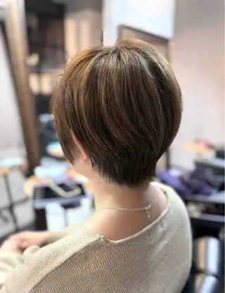 ショート LuanaTOKYO 都築佑汰のヘアスタイル