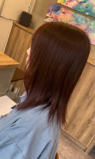 カラー ブリーチ/ストレート ダブルカラーtetoのヘアスタイル