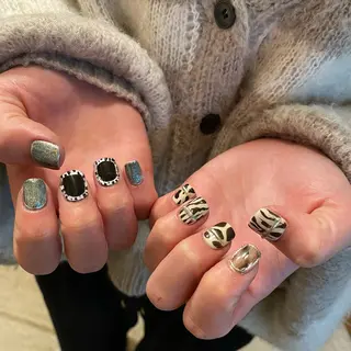 ネイル Amber21.所属・Nagahama Akariのネイルデザイン