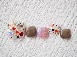 ネイル トップネイリスト Ribbon立川店のネイルデザイン