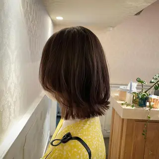 ミディアム 髪質改善/shuki 韓国/代表取締役のヘアスタイル