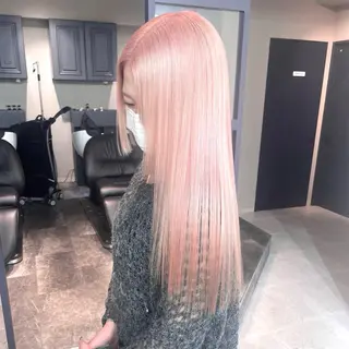 ロング カラー 奥山義進/大宮 /ダブルカラーのヘアスタイル