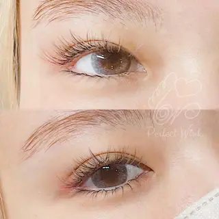 カラー ネイル マツエク・マツパ アイブロウ パーフェクトウィンク ちぢいわみのりのマツエク・マツパデザイン