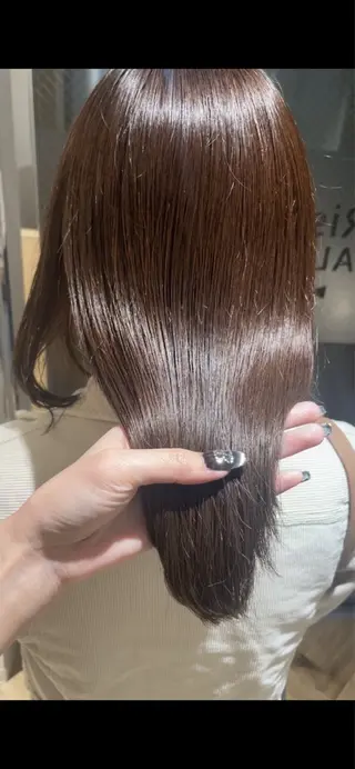 ミディアム カラー BEBE所属・ご新規様限定 透明感カラーKANAのヘアスタイル