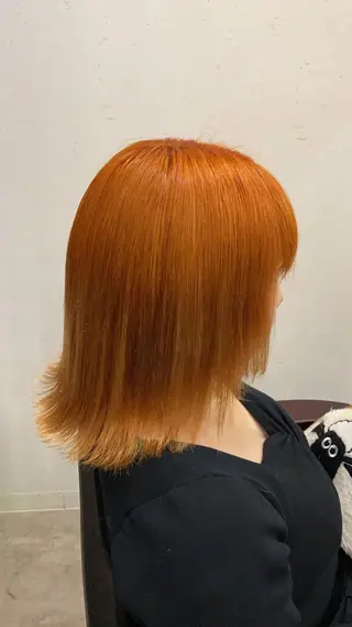 ミディアム カラー 🟢NEGi🟣 🫧髪質改善のヘアスタイル