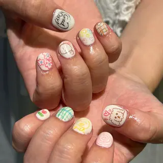 ネイル 個性派ネイル シノのネイルデザイン