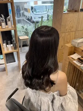 ロング カラー Sia中野新橋 ﾕﾘ🐈‍⬛🎀のヘアスタイル