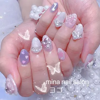 ネイル 🦋チップ長さだし 専門店🦋のネイルデザイン