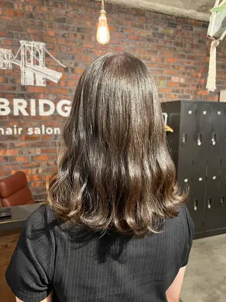 セミロング カラー Rino kanayama所属・Rino 金山 / 宮澤 萌のヘアスタイル