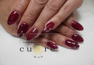 ミディアム ネイル ネイルサロン Cureのネイルデザイン