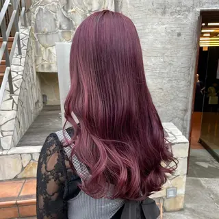 ロング カラー 🥀YUIHA🥀 テザインカラー♥のヘアスタイル
