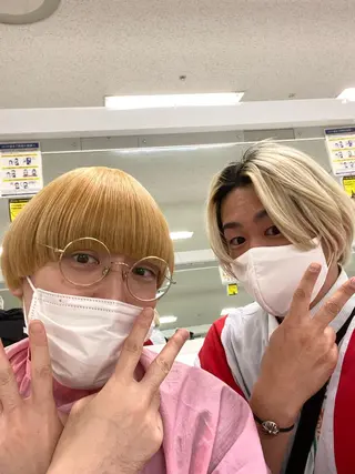 ミディアム カラー ✂︎美容師芸人👑 コモリギャルソンのヘアスタイル