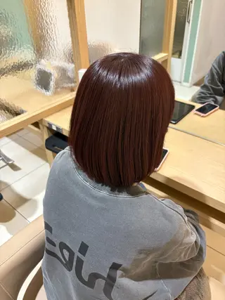 ミディアム ˗ˏˋいくみˎˊ˗ /パーマ/カラーのヘアスタイル