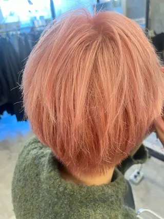 ショート カラー 全レングスカット 特化🫧新井啓吾のヘアスタイル