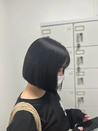 ショート モテヘア/グレージュ /ボブ/前原汐🎐のヘアスタイル