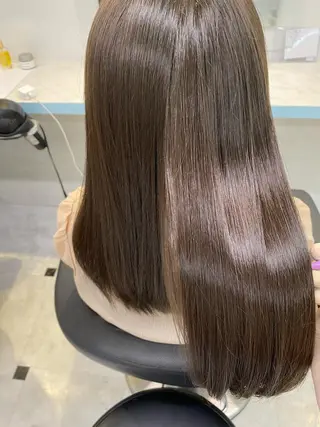 ロング 🥞ベージュ系カラー 【すずきりほ】🥞のヘアスタイル