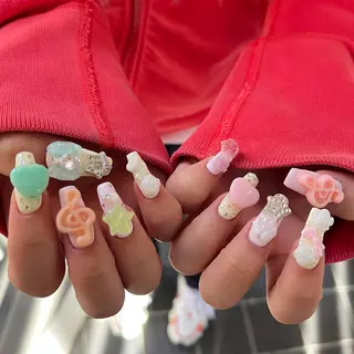 ネイル 小川 柚香のネイルデザイン