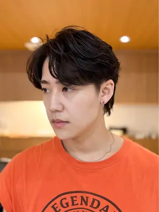 メンズ 新宿メンズ/パーマ /縮毛矯正/佐竹汰月のヘアスタイル