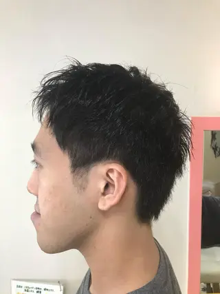 ショート メンズ 横田 尚登のヘアスタイル