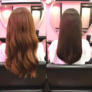 ロング カラー ヘアアレンジ ⭐️𝑭𝑰𝑳𝑴𝑶𝑹𝑴𝑨𝑳𝑬⭐️【フィルモルメール】所属・トレンドヘア🩶 艶髪🩶yoshiのヘアスタイル