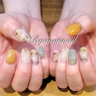 ネイル Ryononnail(リョノンネイル)所属・Ryononnail 上谷典子のネイルデザイン