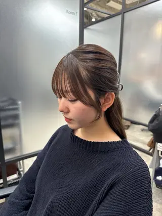 【艶髪×韓国風】 毛流れ職人 RYOのヘアスタイル