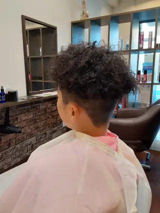 ショート メンズ キッズ ルシア美容室|岸和田 《メンズ歓迎!》山﨑のヘアスタイル