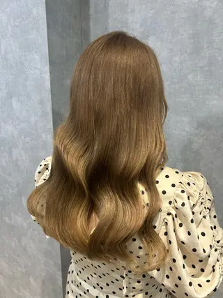 ロング 最新ケアカラー 髪質改善YUTOのヘアスタイル