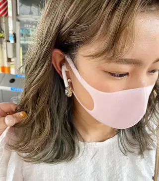 カラー ヘアアレンジ パーマ指名No1 /namiのヘアスタイル