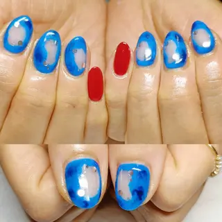 ネイル 深爪矯正/爪育成ケア manie nailのネイルデザイン