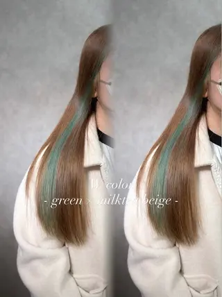 ロング 【nui 茨木】 原田美紅のヘアスタイル