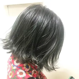 ミディアム カラー パーマ ヘアアレンジ ネイル マツエク・マツパ 🫧代表/新宿駅近/ 限定価格🫧田辺貴裕のヘアスタイル